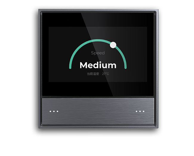 تاچ پنل ترموستاتیک سیترون CiTRON KNX تاچ پنل ترموستاتیک سیترون CiTRON KNX